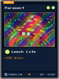 Parasect · Leech Life · Foil