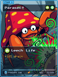 Parasect · Leech Life · Full Art