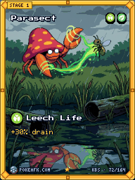Parasect · Leech Life · Illustration Rare