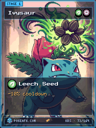 Ivysaur · Leech Seed · Full Art