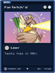 Farfetch'd · Leer · Common