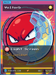 Voltorb · Light Screen · Full Art