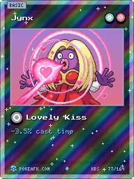 Jynx · Lovely Kiss · Reverse Foil