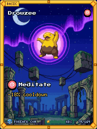 Drowzee · Meditate · Illustration Rare