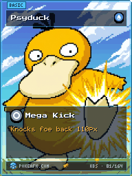 Psyduck · Mega Kick · Full Art