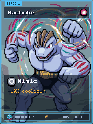 Machoke · Mimic · Full Art