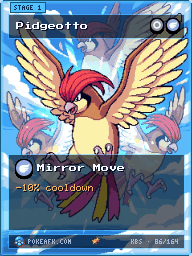 Pidgeotto · Mirror Move · Full Art