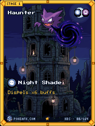 Haunter · Night Shade · Illustration Rare