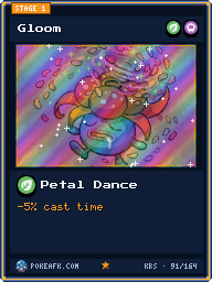 Gloom · Petal Dance · Foil