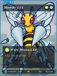 Beedrill · Pin Missile · Full Art