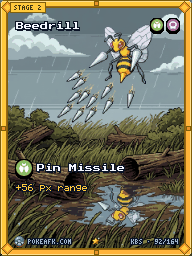 Beedrill · Pin Missile · Illustration Rare