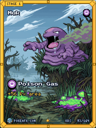 Muk · Poison Gas · Illustration Rare