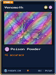 Venomoth · Poison Powder · Foil