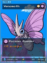 Venomoth · Poison Powder · Full Art