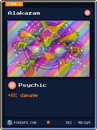 Alakazam · Psychic · Foil