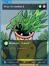 Victreebel · Razor Leaf · Full Art