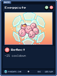 Exeggcute · Reflect · Common