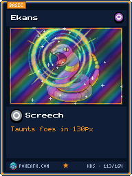 Ekans · Screech · Foil