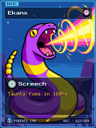 Ekans · Screech · Full Art