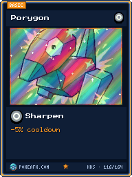 Porygon · Sharpen · Foil