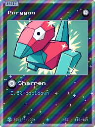 Porygon · Sharpen · Reverse Foil
