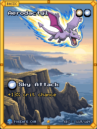 Aerodactyl · Sky Attack · Illustration Rare