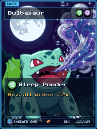 Bulbasaur · Sleep Powder · Full Art