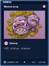 Weezing · Smog · Common
