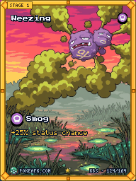 Weezing · Smog · Illustration Rare