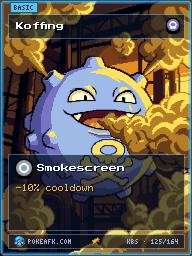 Koffing · Smokescreen · Full Art