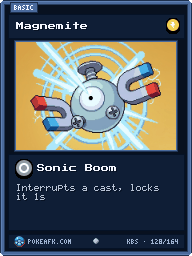 Magnemite · Sonic Boom · Common