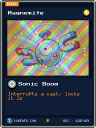 Magnemite · Sonic Boom · Foil