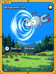 Magnemite · Sonic Boom · Illustration Rare
