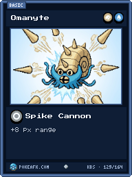 Omanyte · Spike Cannon · Common