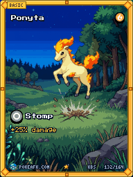 Ponyta · Stomp · Illustration Rare