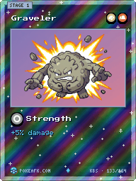Graveler · Strength · Reverse Foil
