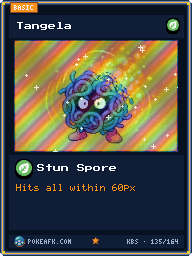 Tangela · Stun Spore · Foil