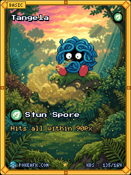 Tangela · Stun Spore · Illustration Rare