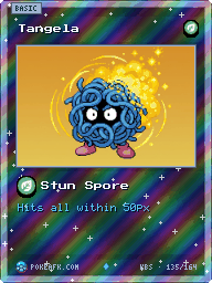 Tangela · Stun Spore · Reverse Foil