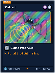 Zubat · Supersonic · Foil