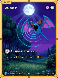 Zubat · Supersonic · Illustration Rare