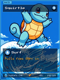 Squirtle · Surf · Full Art