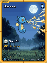 Horsea · Swift · Illustration Rare