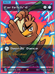 Farfetch'd · Swords Dance · Full Art