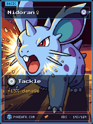 Nidoran♀ · Tackle · Full Art