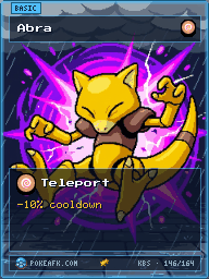 Abra · Teleport · Full Art