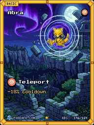 Abra · Teleport · Illustration Rare