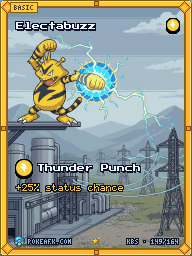 Electabuzz · Thunder Punch · Illustration Rare