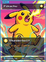 Pikachu · Thunderbolt · Full Art