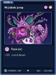 Nidoking · Toxic · Common